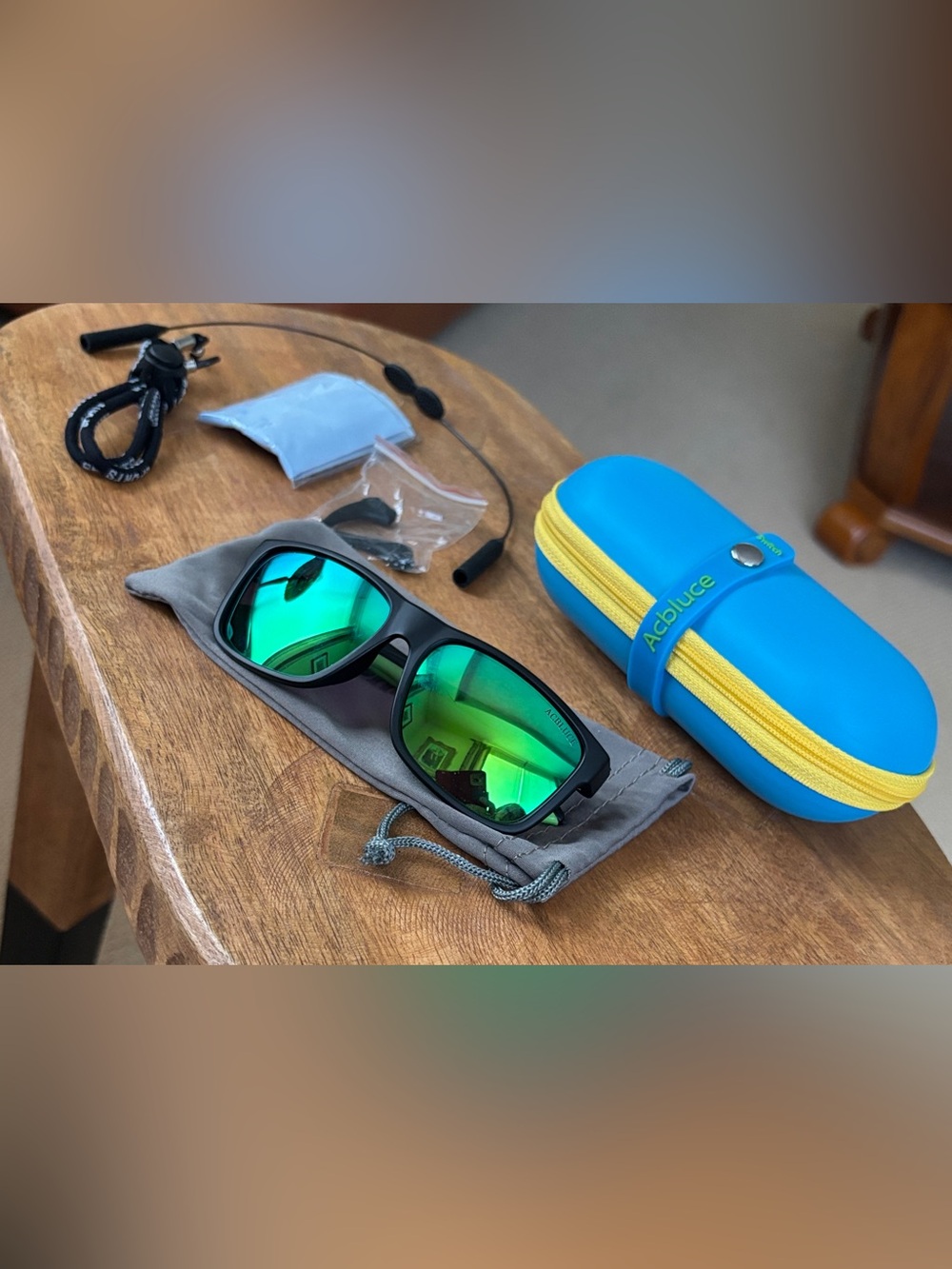 Acbluce Kids Polarized Outdoor & Sports Sunglasses, Accessories Unisex Ages 6-12